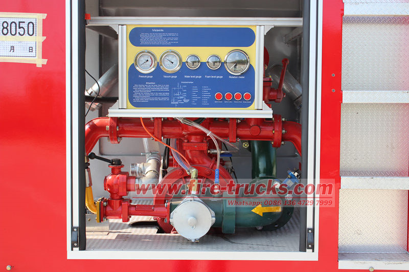 ISUZU small water foam fire trucks
