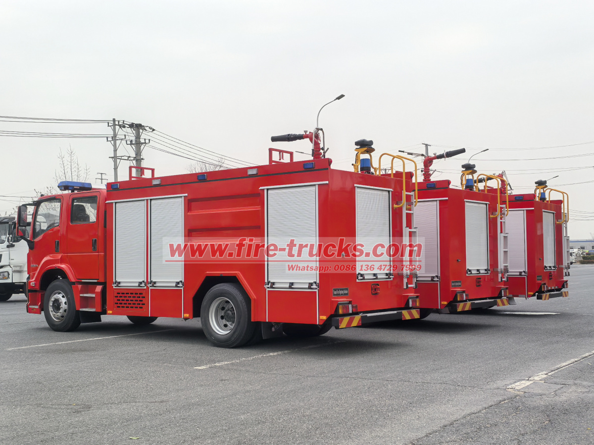 Isuzu 4x Giga Fire pump Fire truck