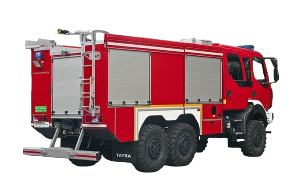 6x6 fire truck