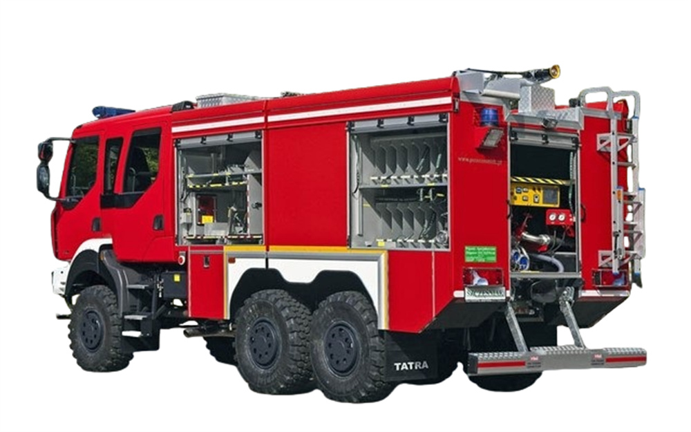 6x6 fire truck