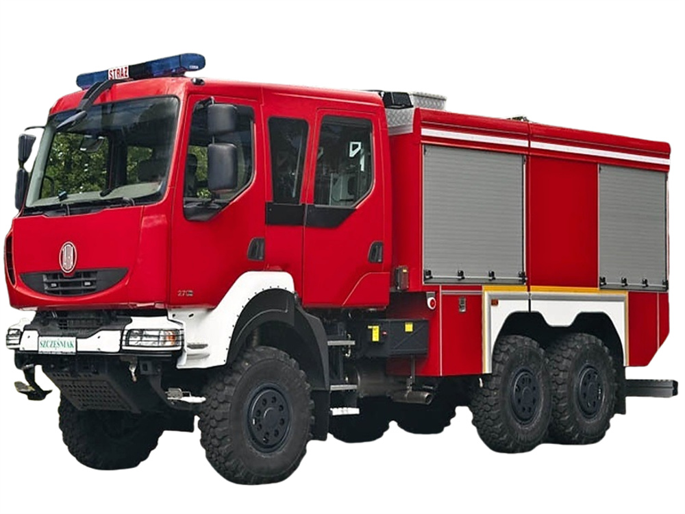 6x6 fire truck