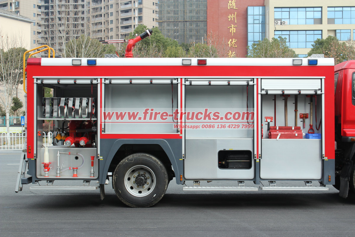 Mynamr Isuzu Rescue fire engine truck manufacturer