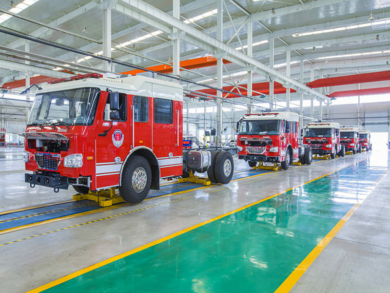 fire trucks factory