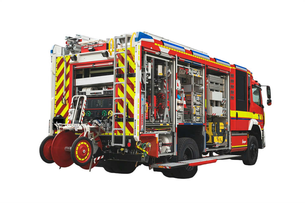 firefighting truck
