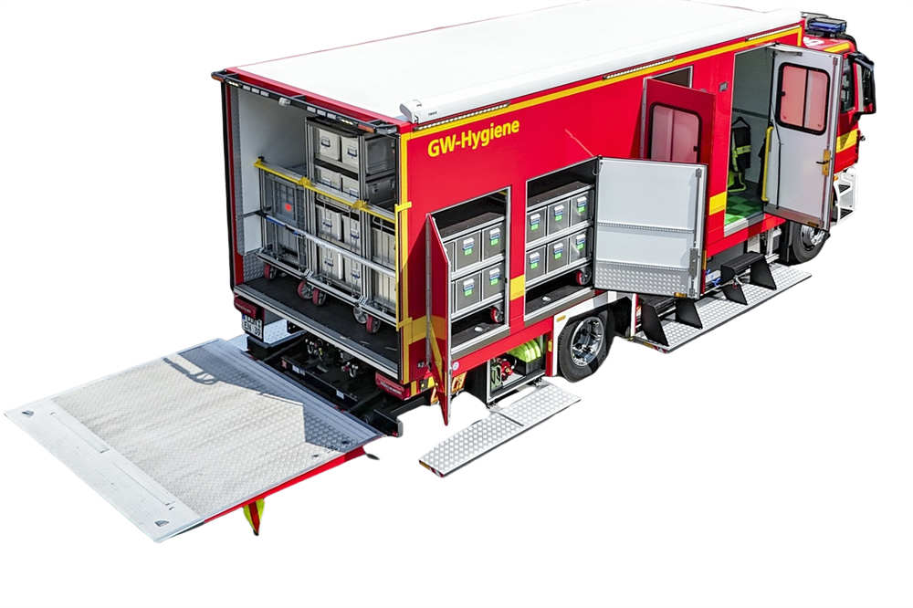 benz fire rescue pumper tanker