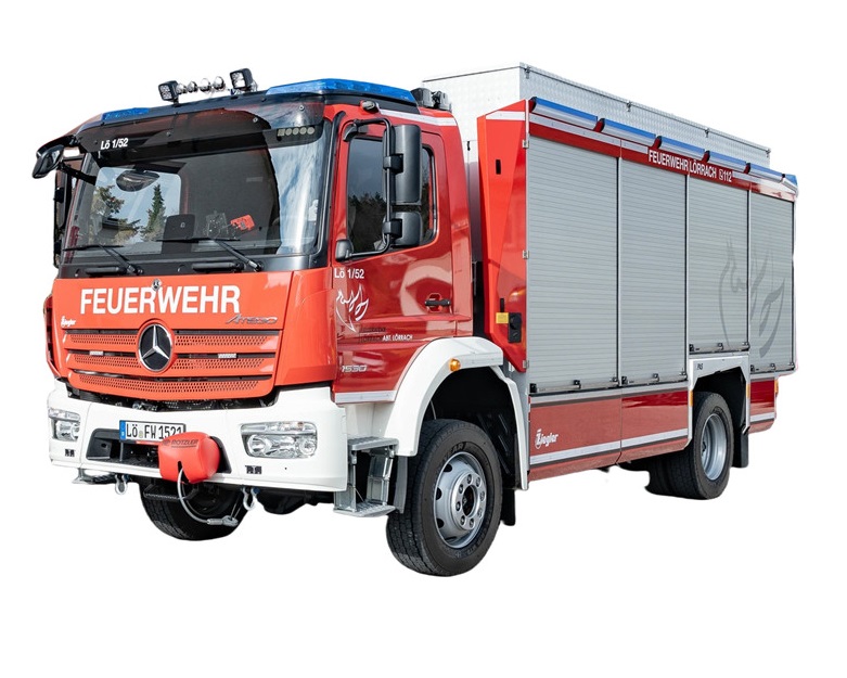 Mercedes benz rescue pumper tanker