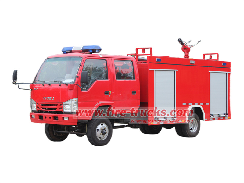 ISUZU all-wheel-drive fire engine