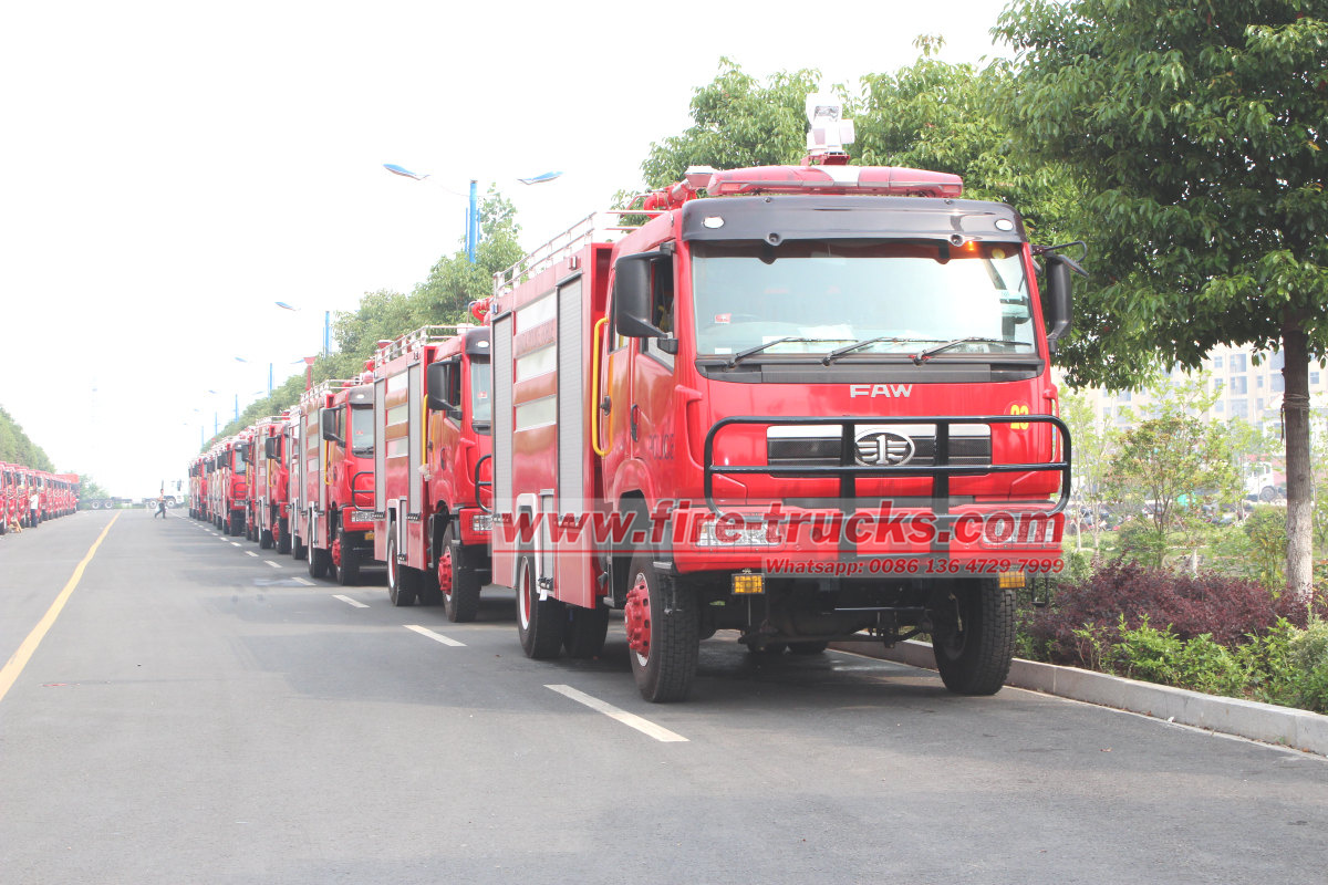 Brand new Fire Fighting Vehicle for Uganda Police Force 