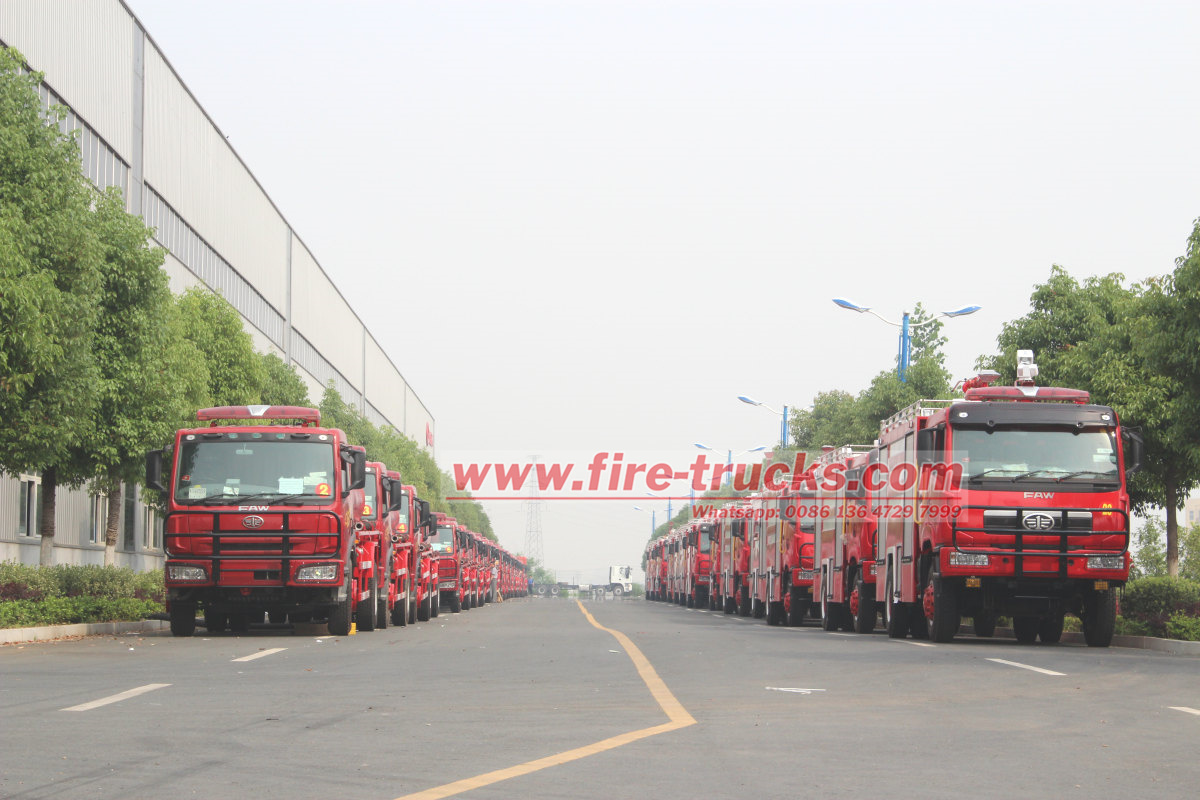 Brand new Fire Fighting Vehicle for Uganda Police Force 