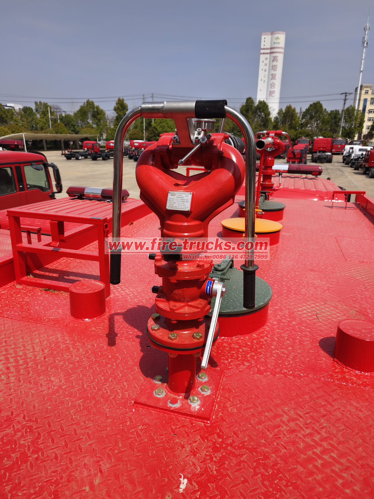 Custom Isuzu Powder Fire Engine Trucks