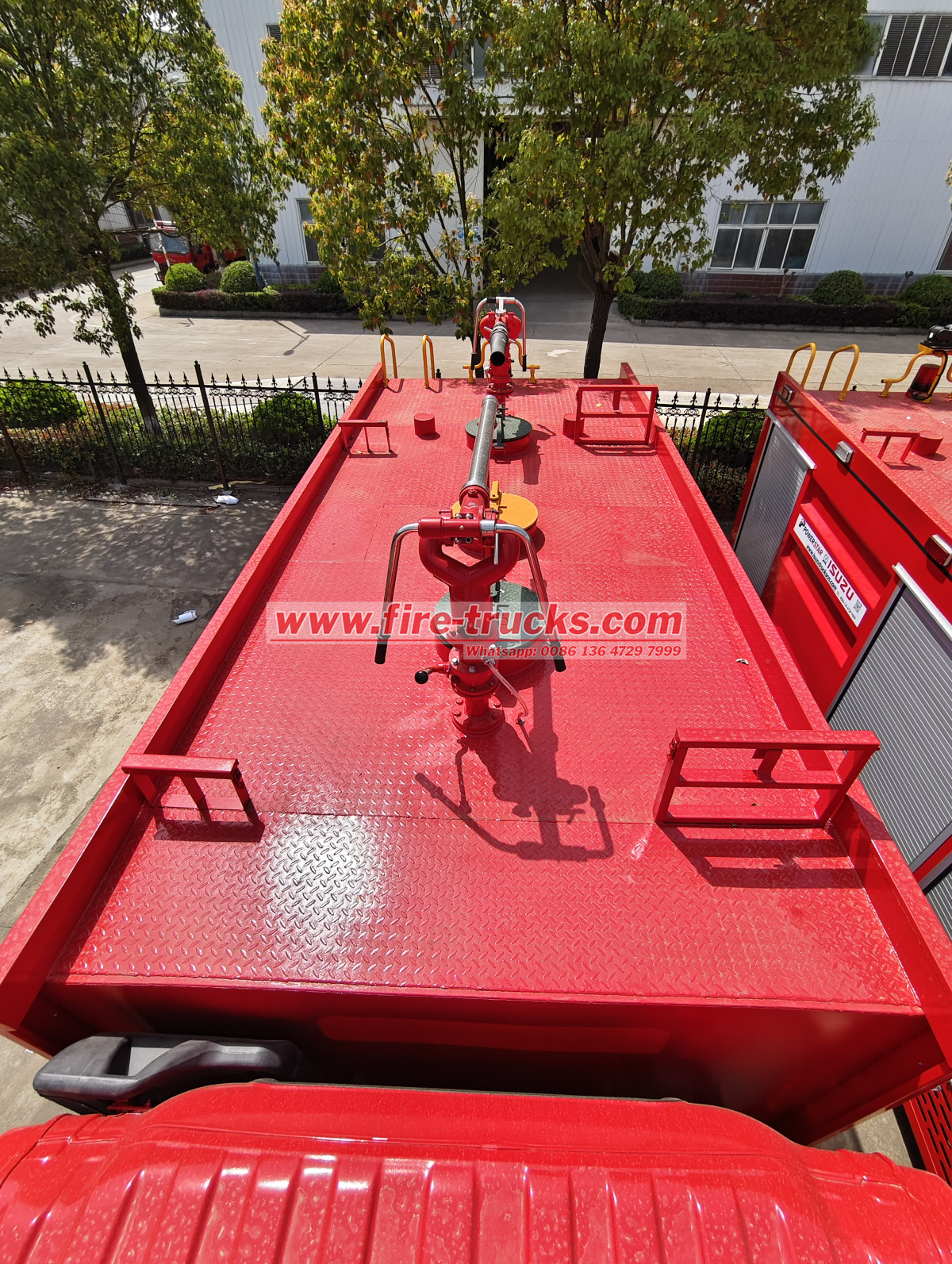 Custom Isuzu Powder Fire Engine Trucks