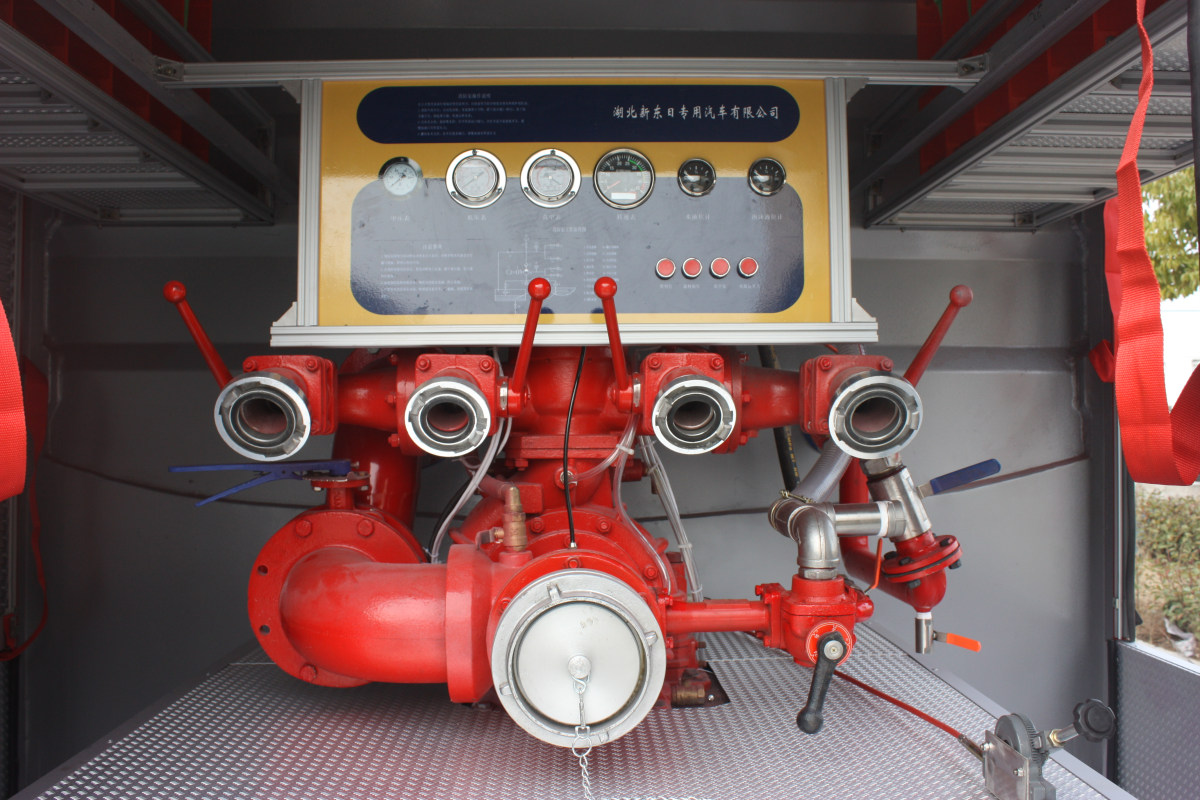 HOWO 25ton CB10/80 water fire truck factory