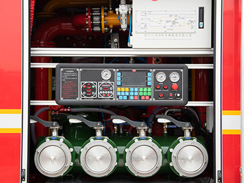 HOWO 8x4 industrial CAFS fire fighting truck