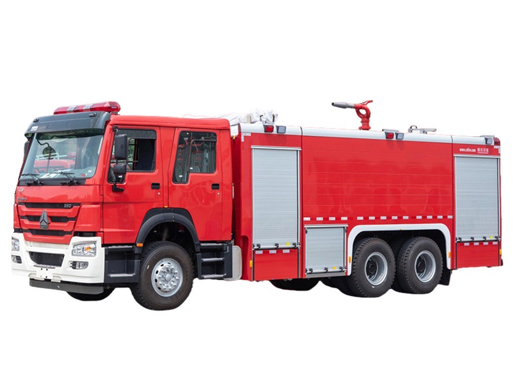HOWO pumper fire fighting truck