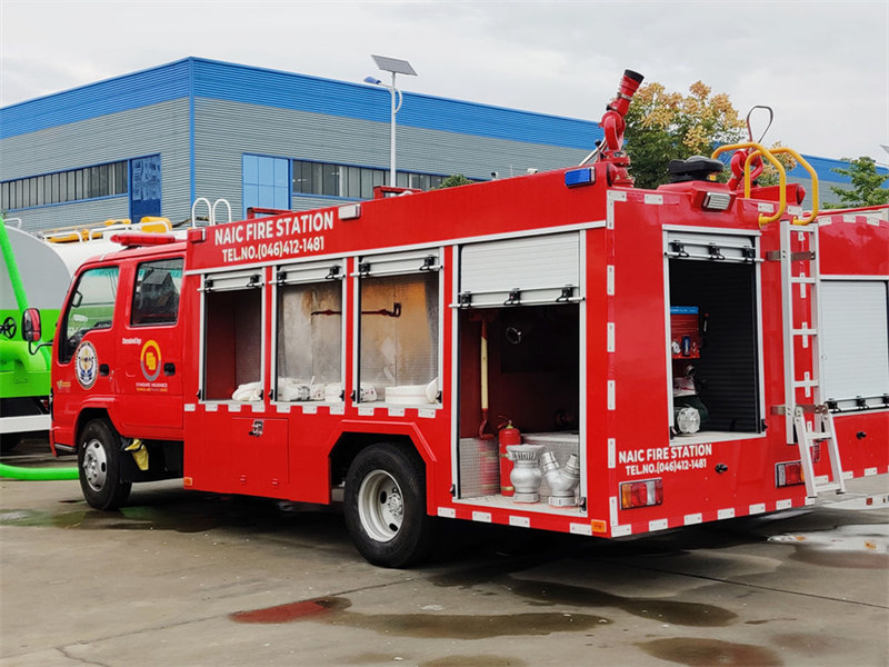 ISUZU NKR mini fire engine for Philippines