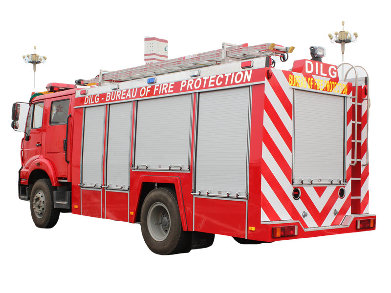 Philippines BFP water delivery fire truck HOWO