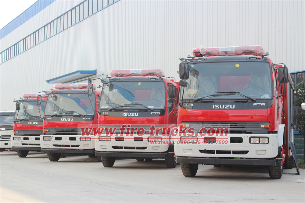 ethopia isuzu firefighting truck