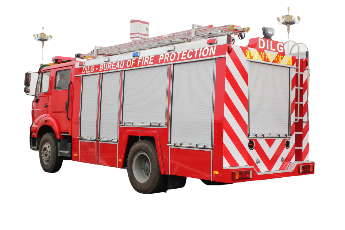 HOWO 290HP water fire engine truck