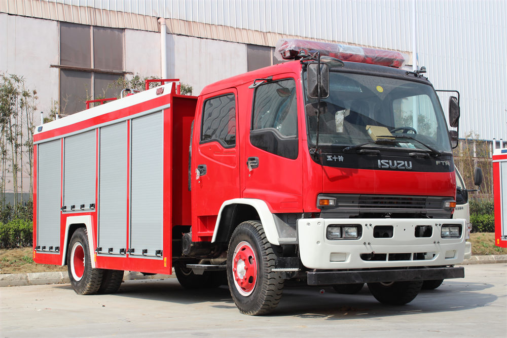 ethiopia isuzu FTR firefighting truck