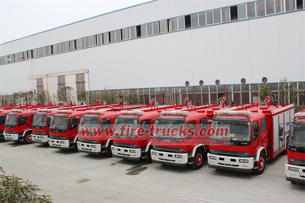 ethopia isuzu firefighting truck
