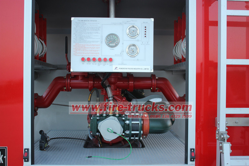 ISUZU NPR fire fighting vehicle price