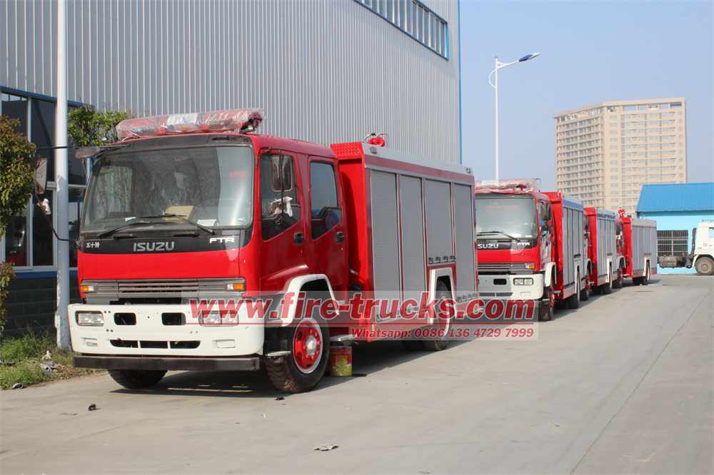 ethopia isuzu firefighting truck