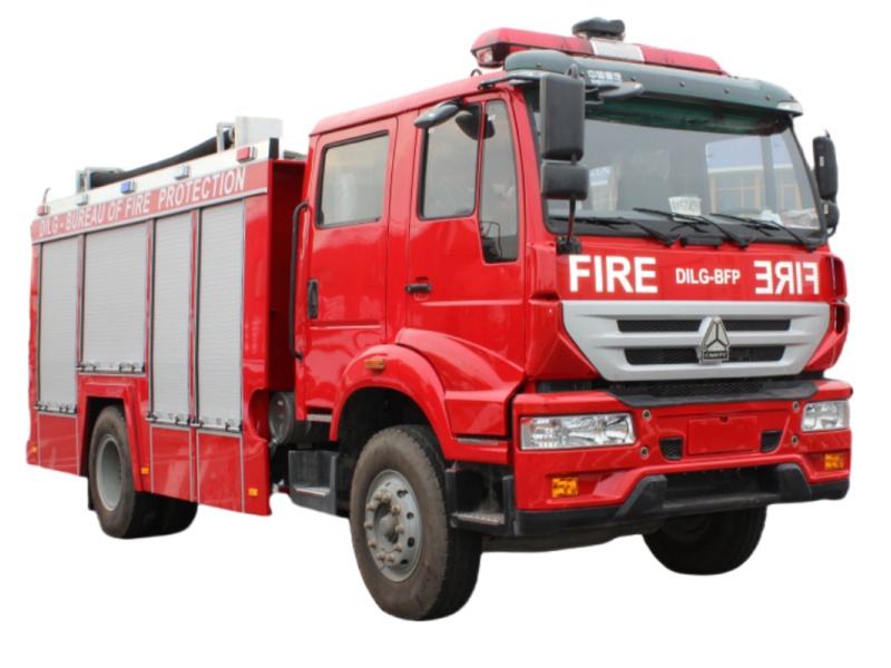 HOWO 290HP water fire engine truck