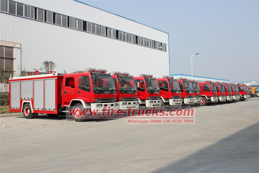 ethopia isuzu firefighting truck