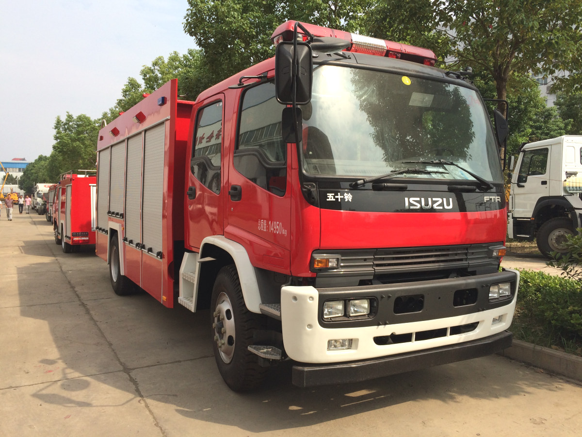 new or used ISUZU FTR-FVR custom fire trucks