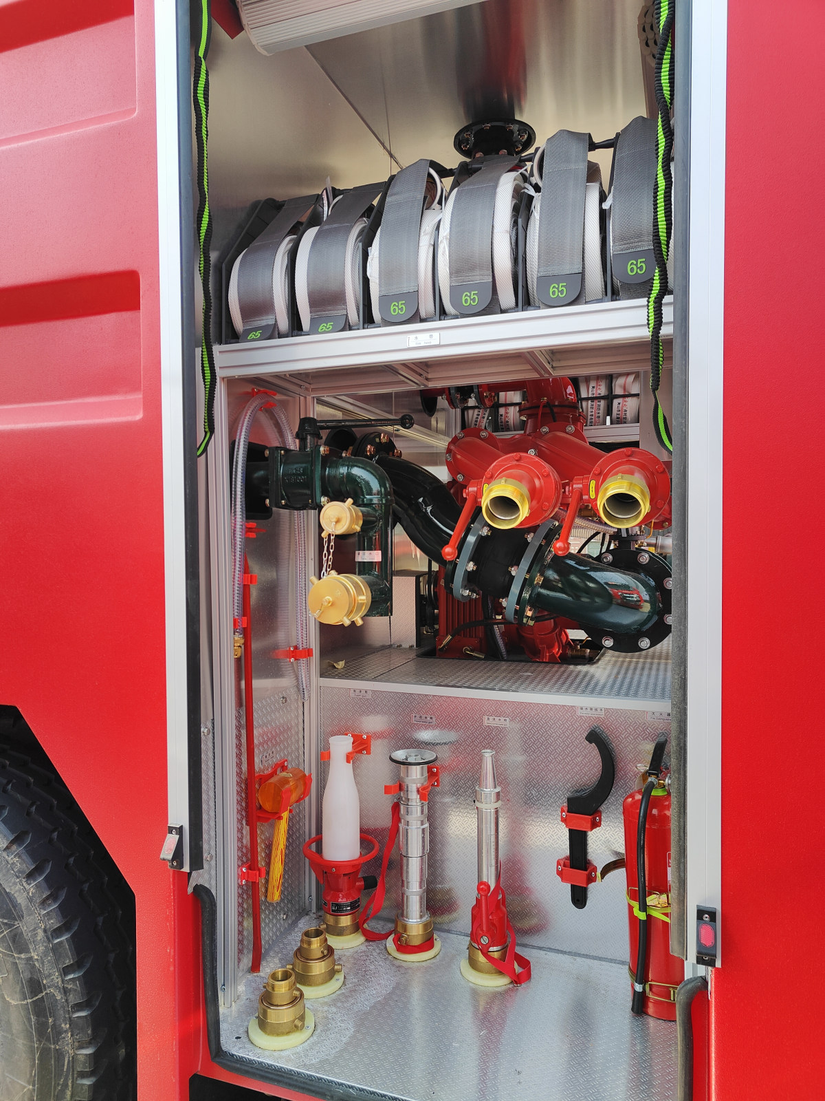 Operation box ISUZU FTR-FVR custom fire trucks