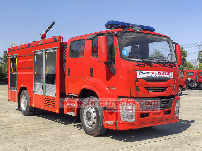 Custom ISUZU firefighting vehicles