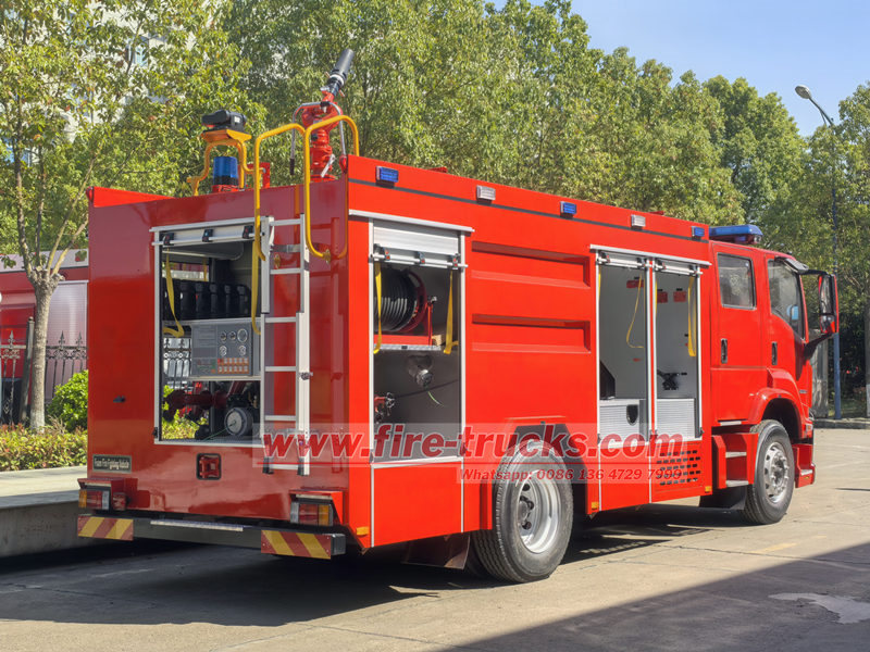 Good price ISUZU FTR fire engine truck