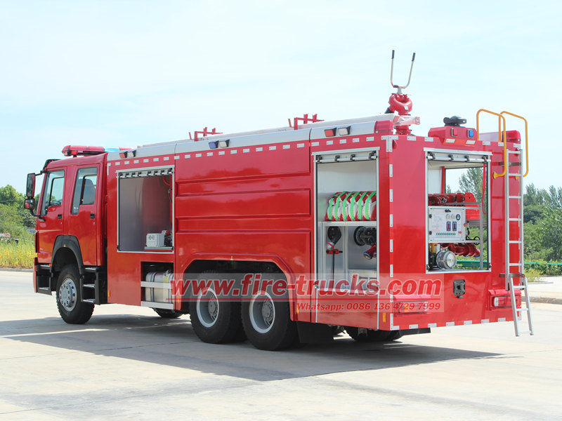HOWO fire tender trucks for sale