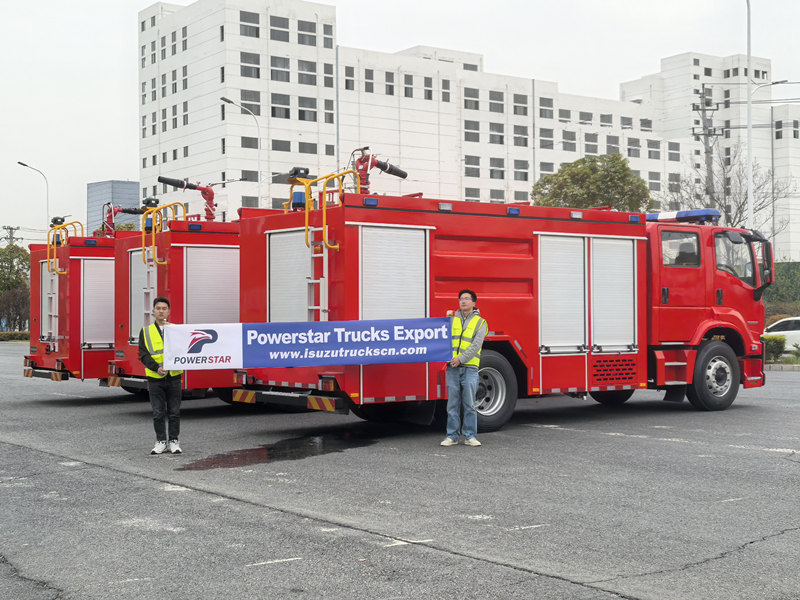 ISUZU FTR GIGA fire engine for sale