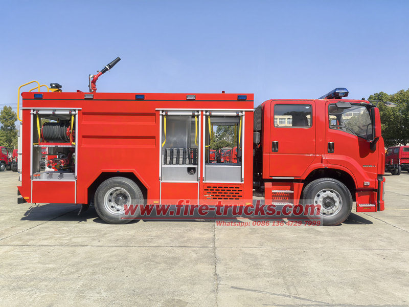 Custom ISUZU firefighting trucks for sale