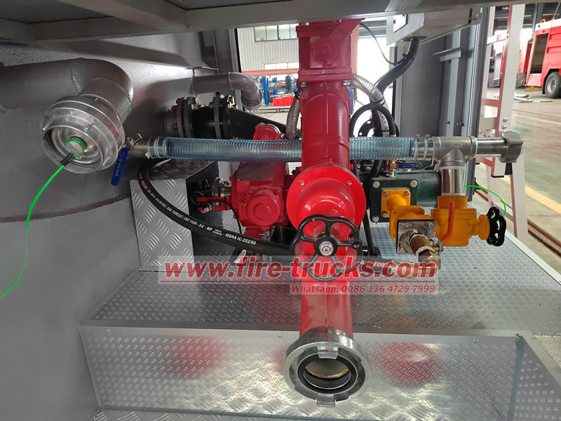 ISUZU mini fire tanker truck for sale