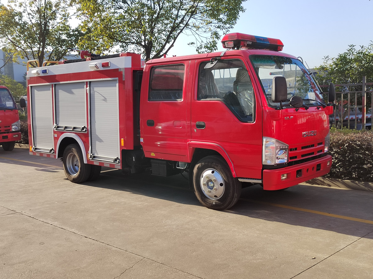 Isuzu small water fire trucks
