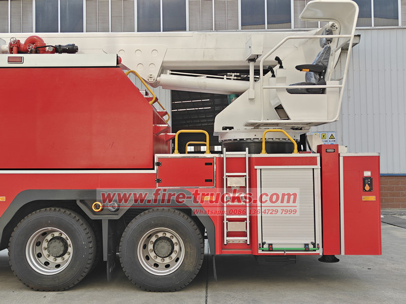 HOWO heavy fire rescue truck