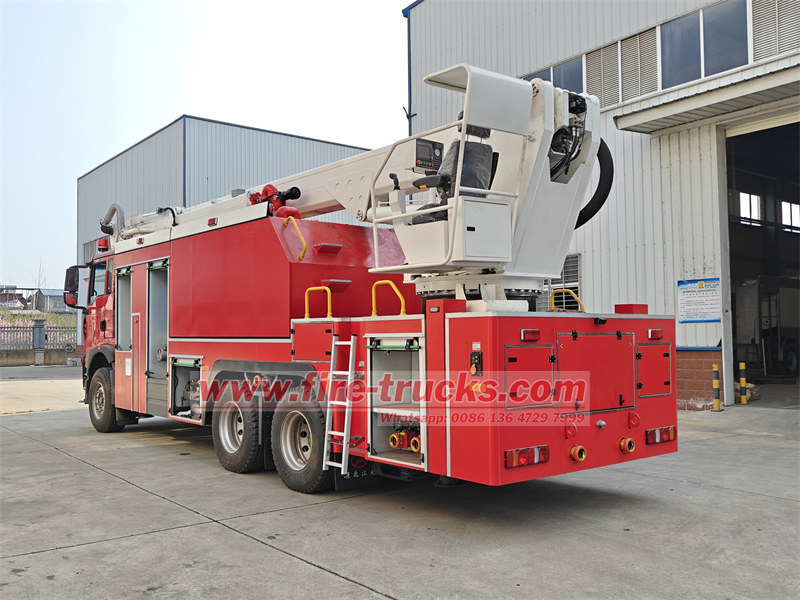 HOWO 32m aerial tower fire truck
