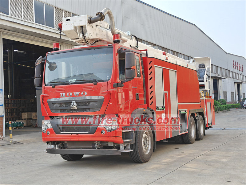 HOWO 32m tower fire truck