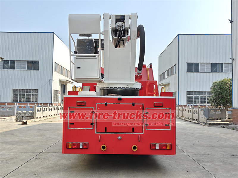 HOWO 10 wheeler tower fire truck