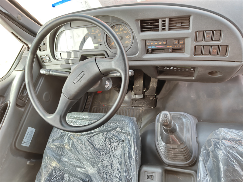 Isuzu FVR fire apparatus cabinet with comfortable driving
