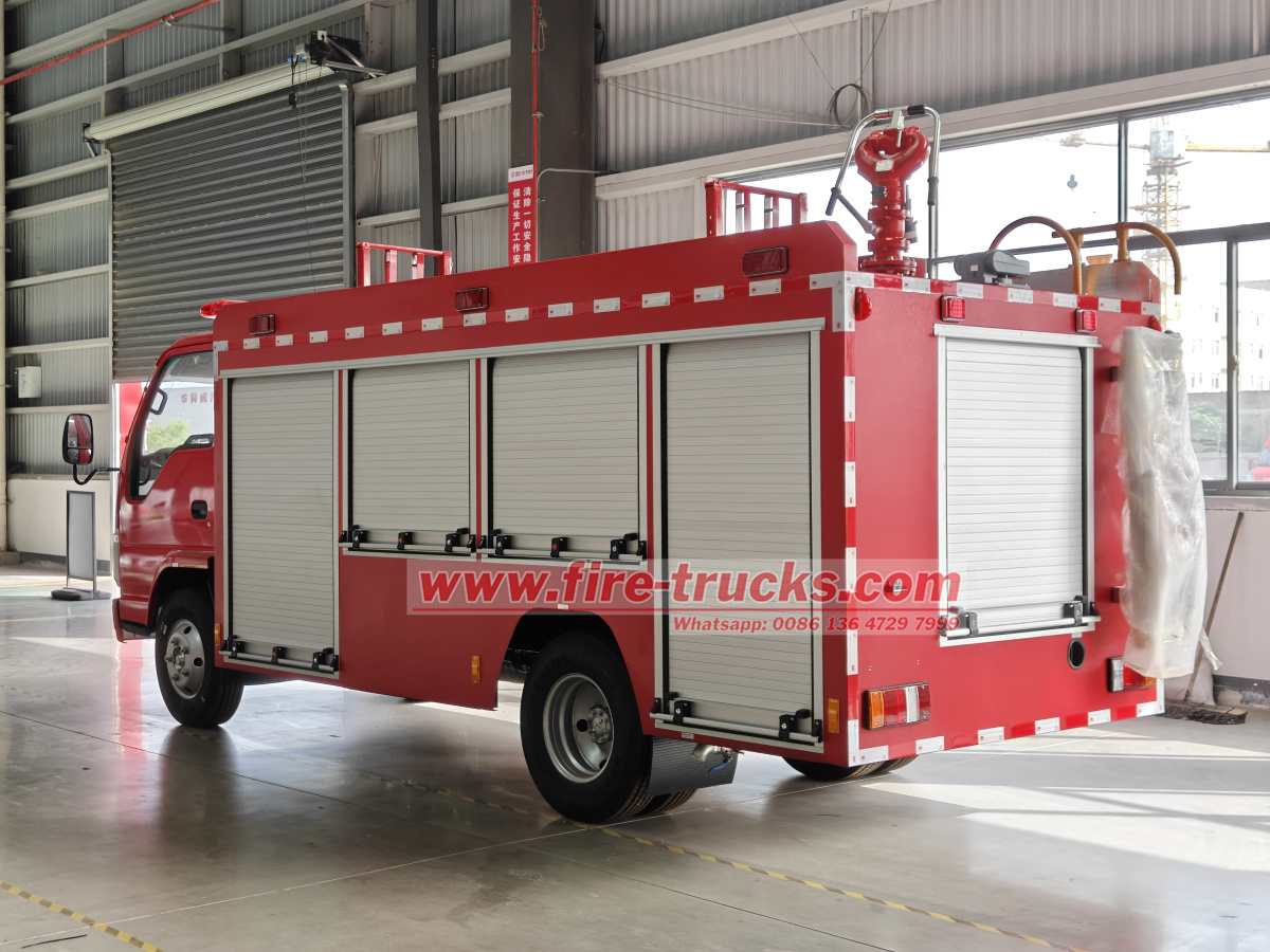 Philippines 2units 1500L mini fire engine Isuzu