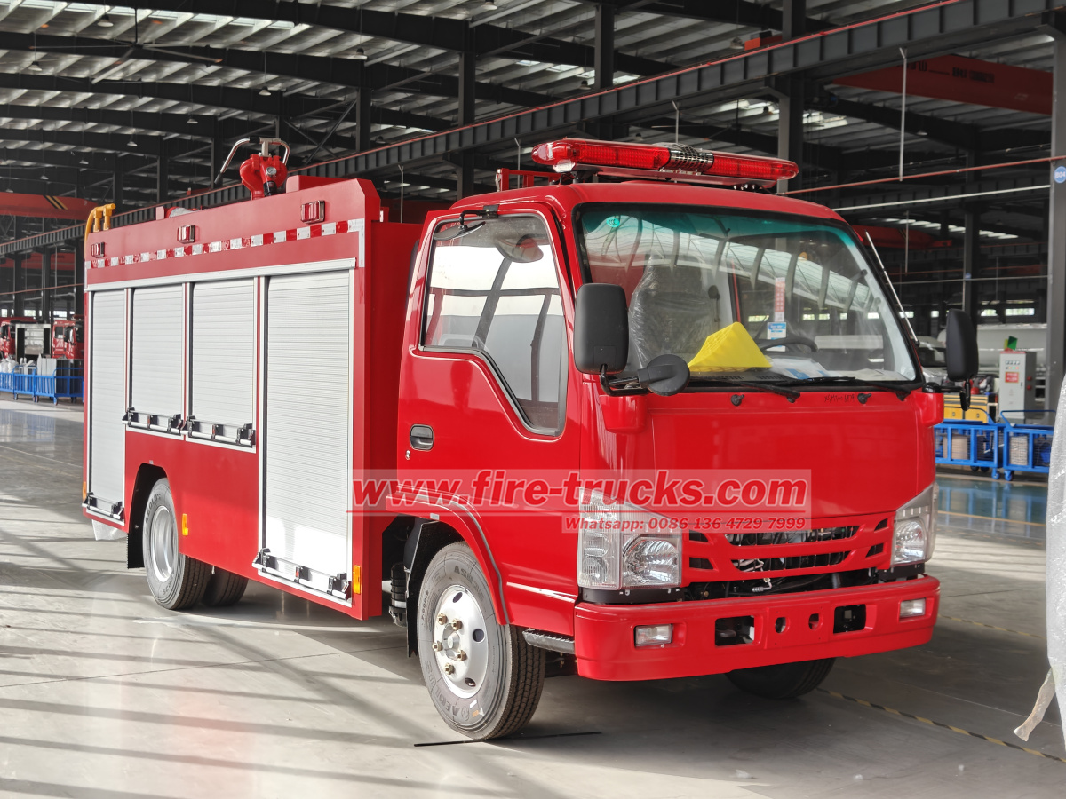 Philippines 2units 1500L mini fire engine Isuzu