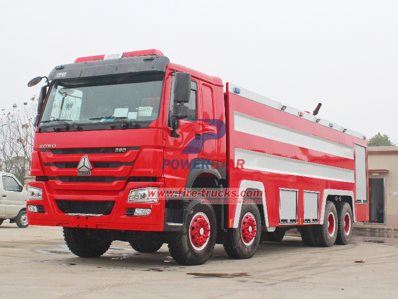 Sinotruk HOWO heavy fire truck