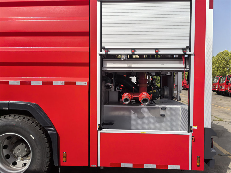 HOWO heavy fire rescue truck