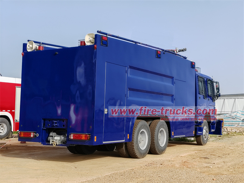 HOWO 400HP explosion-proof vehicle