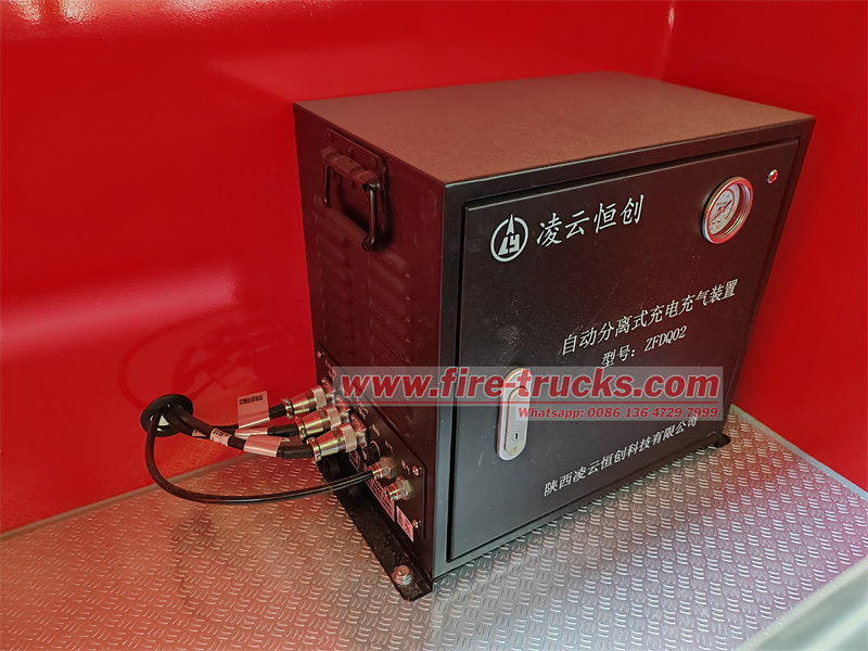 ZFDQ02 automatic separation charging and inflating device