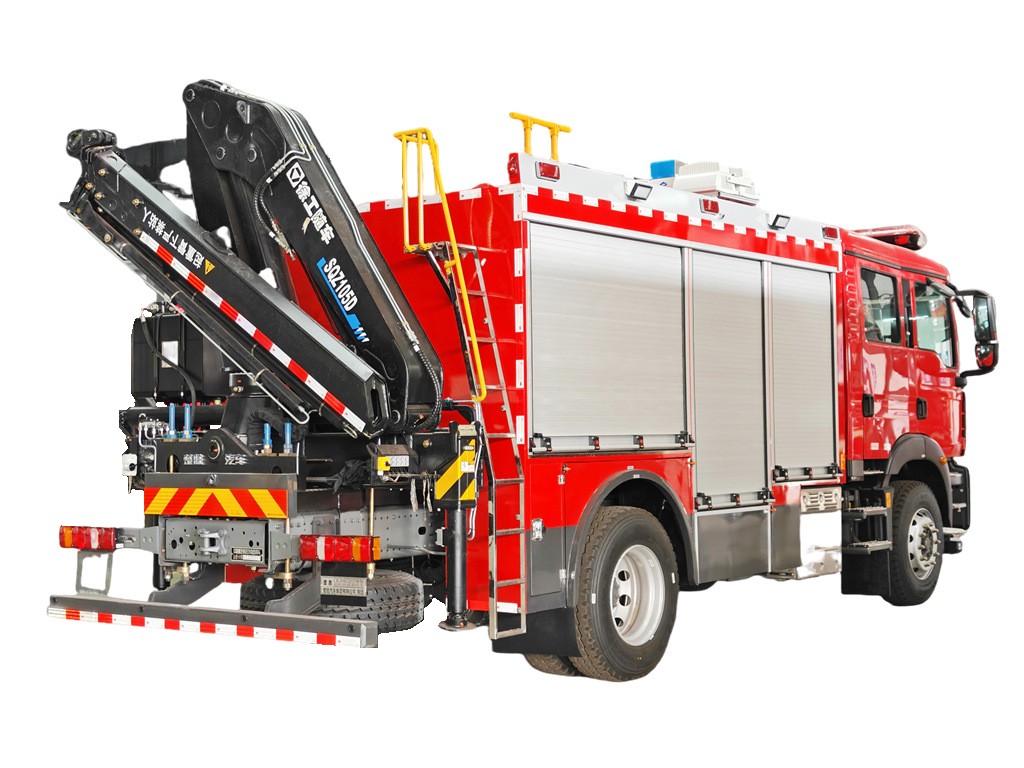 HOWO emergency rescue fire truck