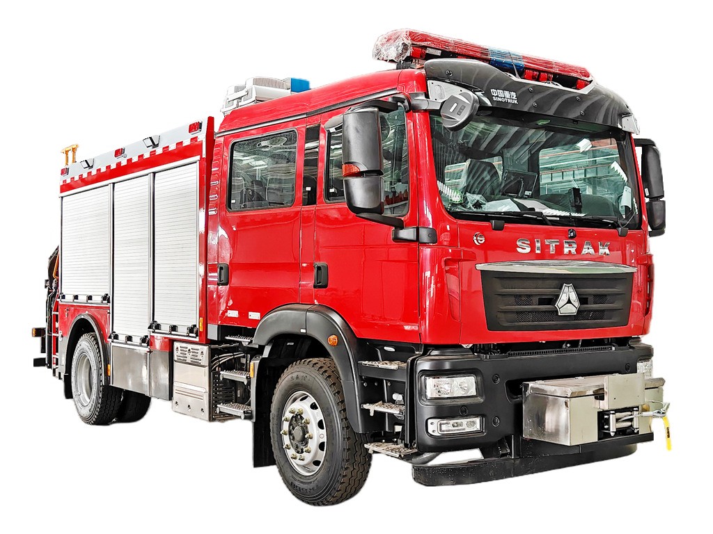 Sinotruk HOWO 6 wheeler rescue fire engine